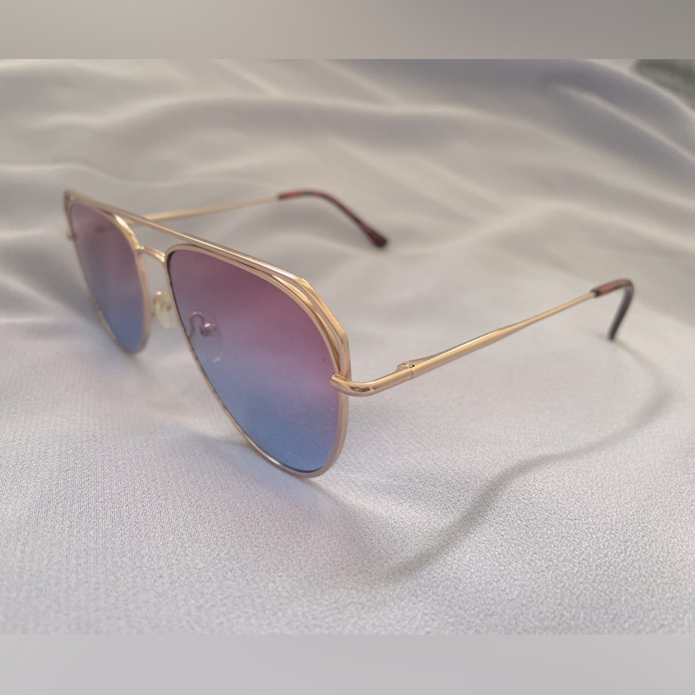 Gradient aviator sunglasses - Picture 3 of 4